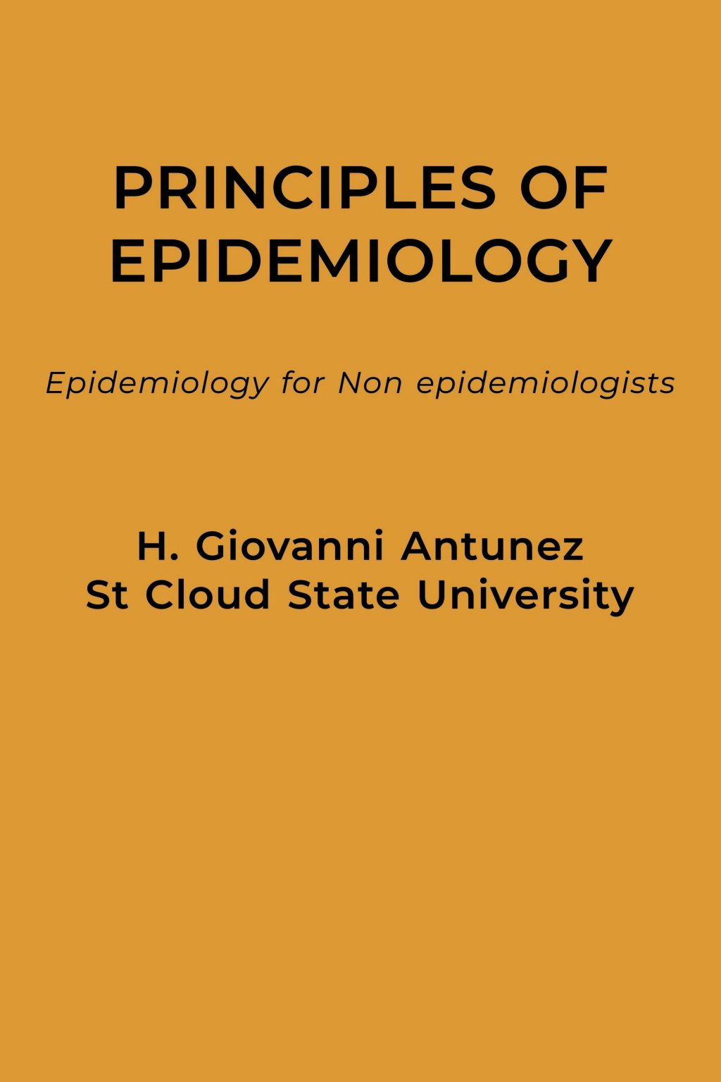 Principles Of Epidemiology – Simple Book Publishing