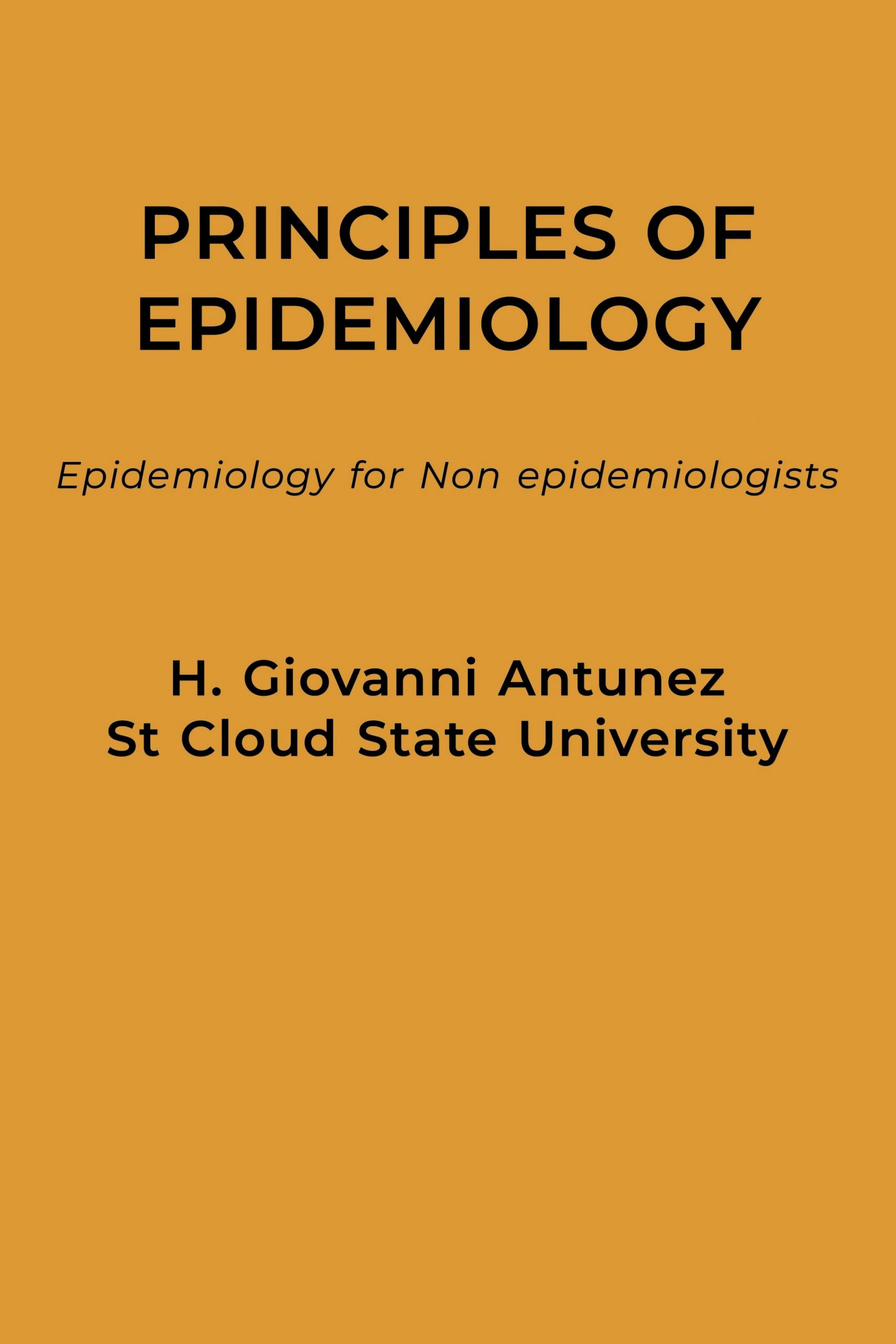 Principles Of Epidemiology – Simple Book Publishing