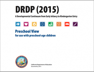 A Developmental Continuum from Early Infancy to Kindergarten Entry, for use with preschool-age children