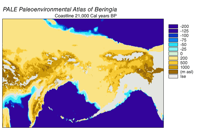 Animation of Beringia