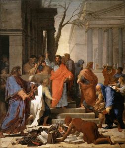 Eustace Le Sueur, 1649, The Preaching of St Paul at Ephesus