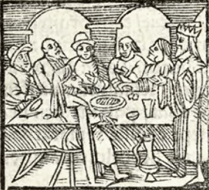 1548, Illustration from Mikael Agricola's New Testament.
