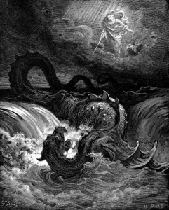 Destruction of Leviathan by Gustave Dore 1865
