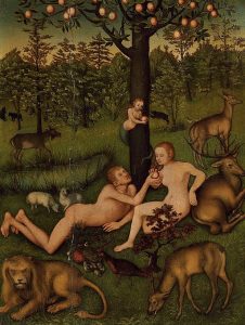 Workshop of Lucas Cranach the Elder, The Garden of Eden Object typepainting Date 16th century Medium oil on panel