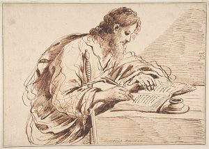 Guercino, Saint Paul Description Drawing; Drawings Date between 1591 and 1666