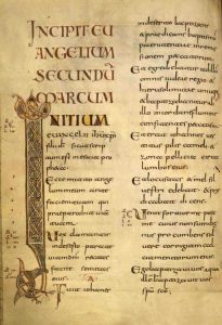 The Schuttern Gospels (British Library, Add MS 47673) is an early 9th century illuminated Gospel Book that was produced at Schuttern Abbey in Baden.