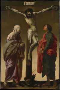 Hendrick ter Brugghen, The Crucifixion with the Virgin and Saint John, 1624