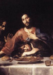 Valentin de Boulogne, St. John and Jesus at the Last Supper, 17th century