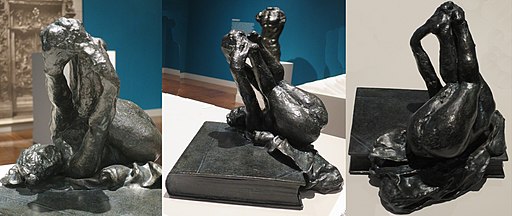 Ecclesiastes by Auguste Rodin, bronze, modeled c. 1898, cast 1995, Musée Rodin cast II/IV, Iris & Gerald Cantor Foundation
