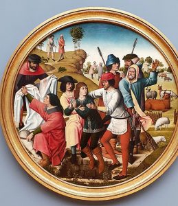 Joseph's Brothers Throw Him Into the Pit 1490-1500, Master of Affligem
