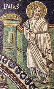 Mosaic detail from San Vitale in Ravenna.