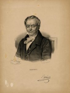 Lithograph image of Jean-Étienne Dominique Esquirol