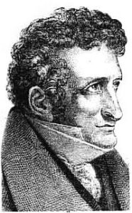 Black and white sketch of Jean Marc Gaspard Itard