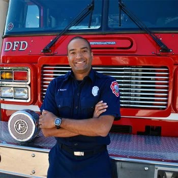 Meet Davan Scott, Alum, Firefighting A.A.S. – Our LSC Story