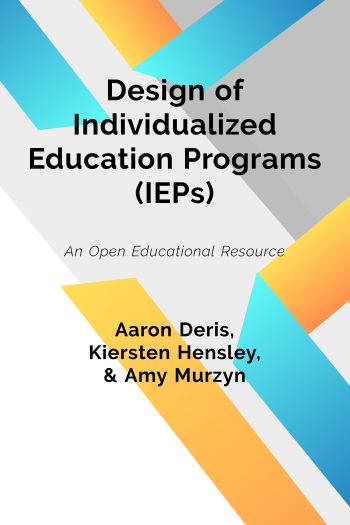 Cover image for Design of Individualized Education Programs (IEPs)